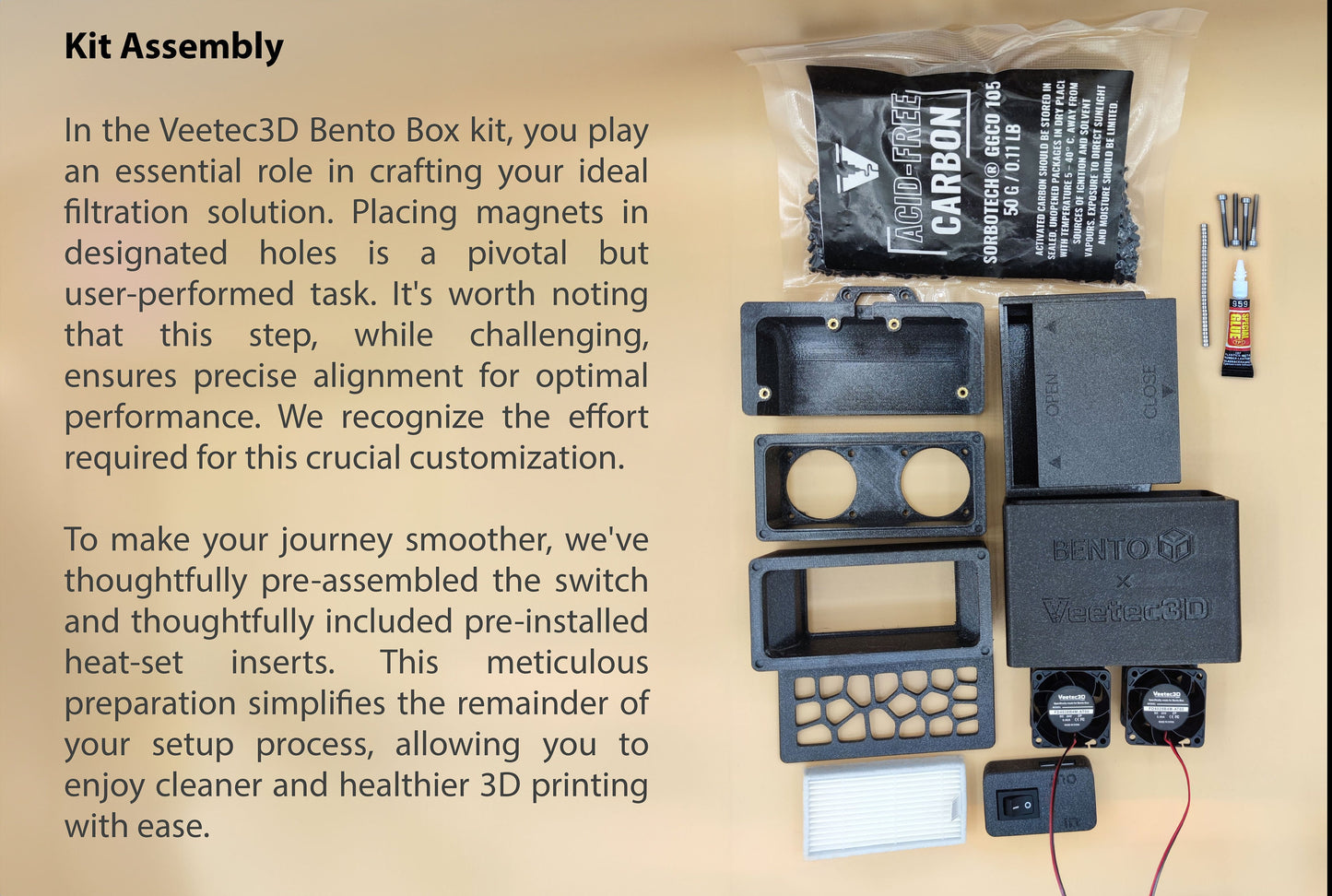 BentoBox Filtration System: Cleaner & Healthier 3D Printing Solution