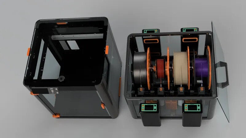 AMS Python hardware and printed kits - use most spools with your AMS! Version 1.05