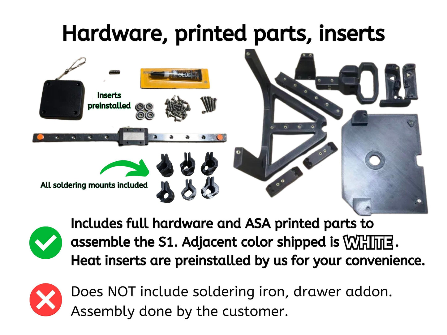 Stealth Press 1S – Precision Heat Set Insert Tool for 3D Printing Enthusiasts