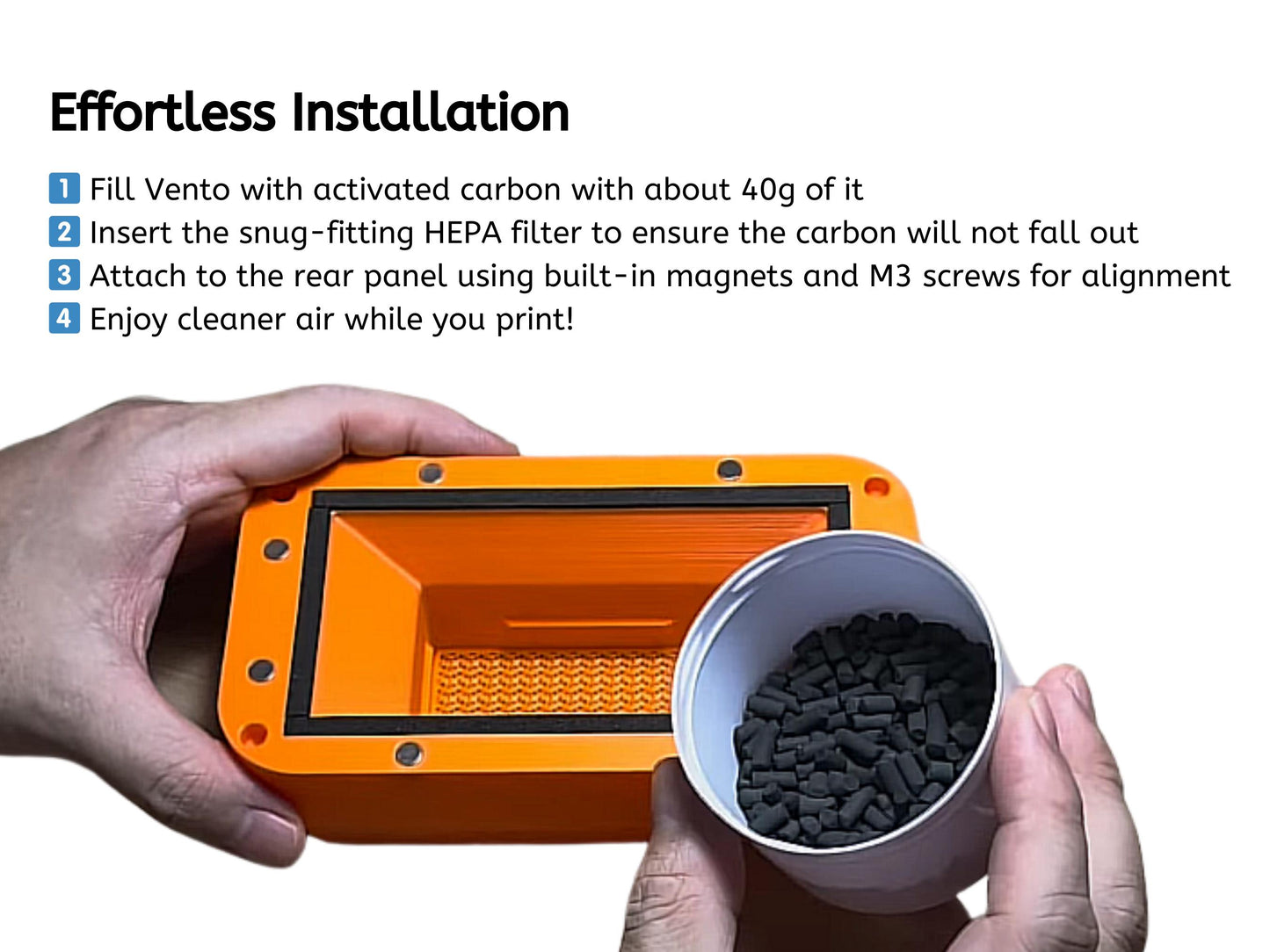 Vento – Easy, Effective Air Filtration for Core One