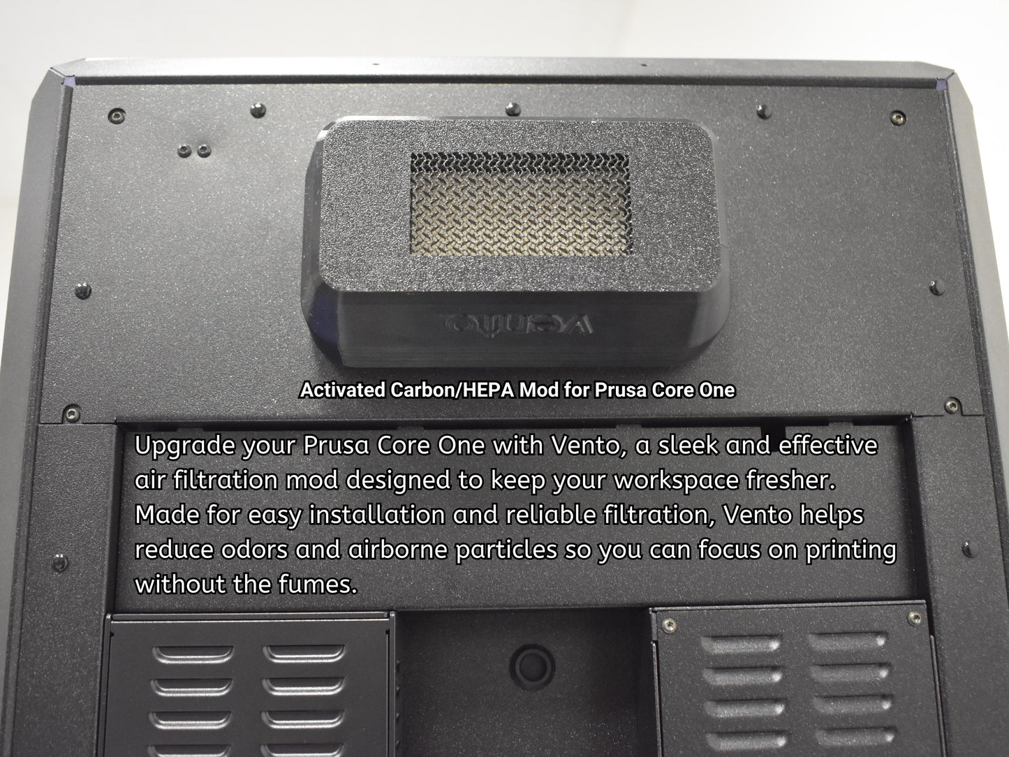 Vento – Easy, Effective Air Filtration for Core One