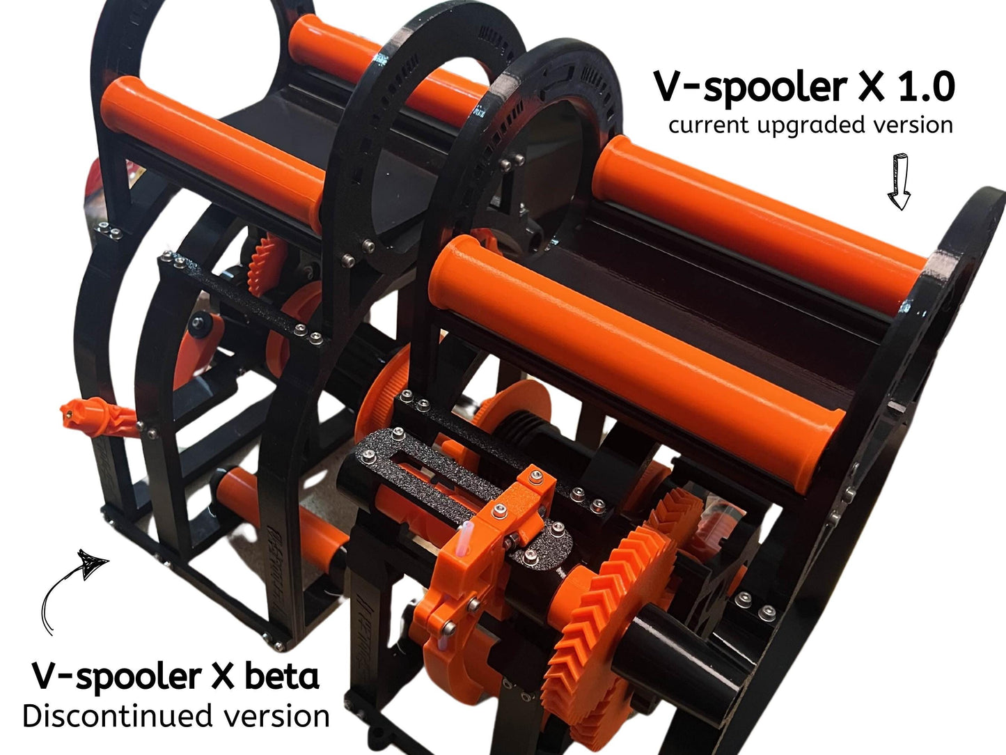 V-Spooler X: Respooler for large spools
