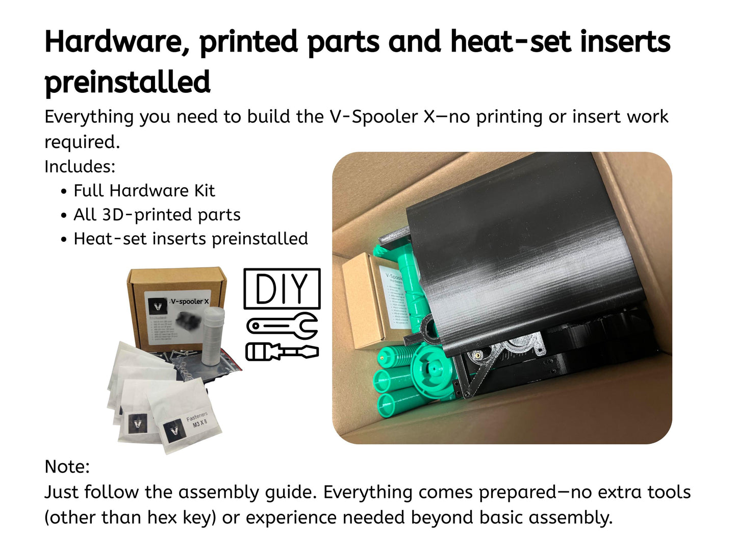 V-Spooler X: Respooler for large spools