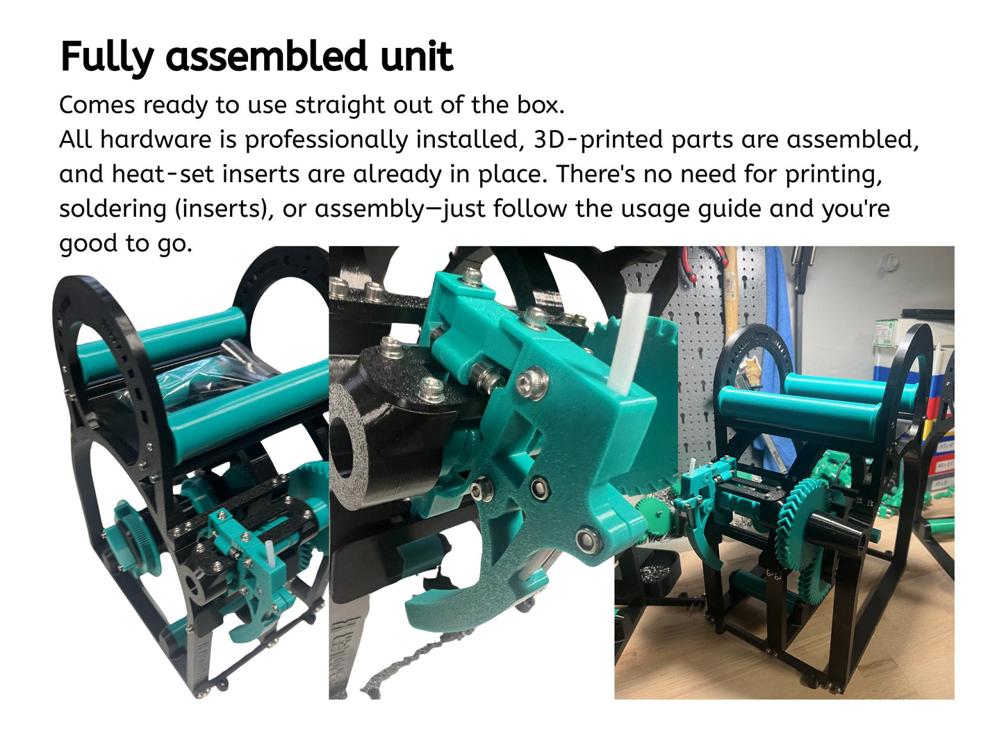V-Spooler X: Respooler for large spools