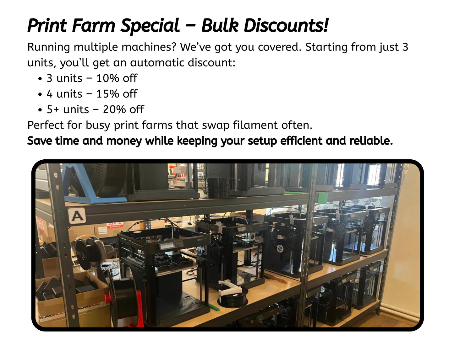 Accelerated Manual Filament Feeder – Fast, Easy, Reliable