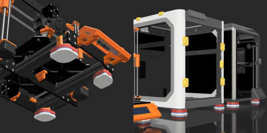 HULA V1 Anti-Vibration Feet for 3D Printers