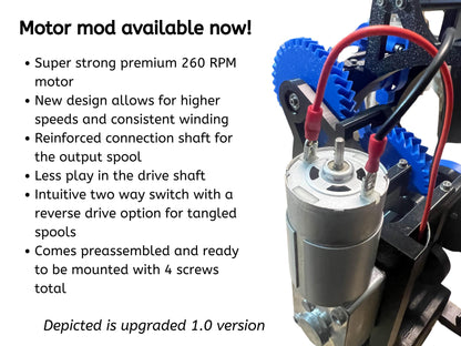 V-Spooler Motor Mod upgrade (MM mod) version 2.0