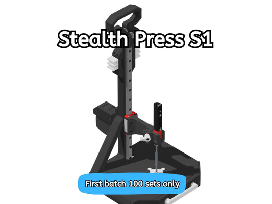 Stealth Press 1S – Precision Heat Set Insert Tool for 3D Printing Enthusiasts
