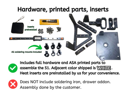 Stealth Press 1S – Precision Heat Set Insert Tool for 3D Printing Enthusiasts