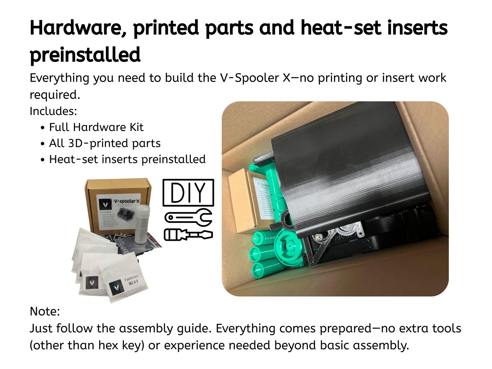 V-Spooler X: Respooler for large spools