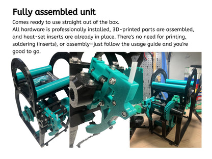 V-Spooler X: Respooler for large spools