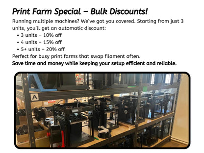 Accelerated Manual Filament Feeder – Fast, Easy, Reliable